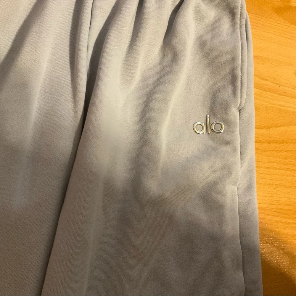 Alo Yoga Accolade Straight Leg Sweatpant Winter Frost XS